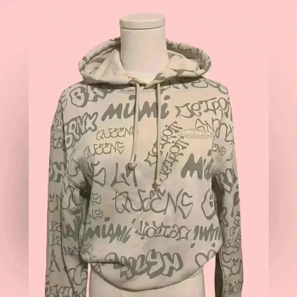 H&M Sweaters - Graffiti print  hoodie